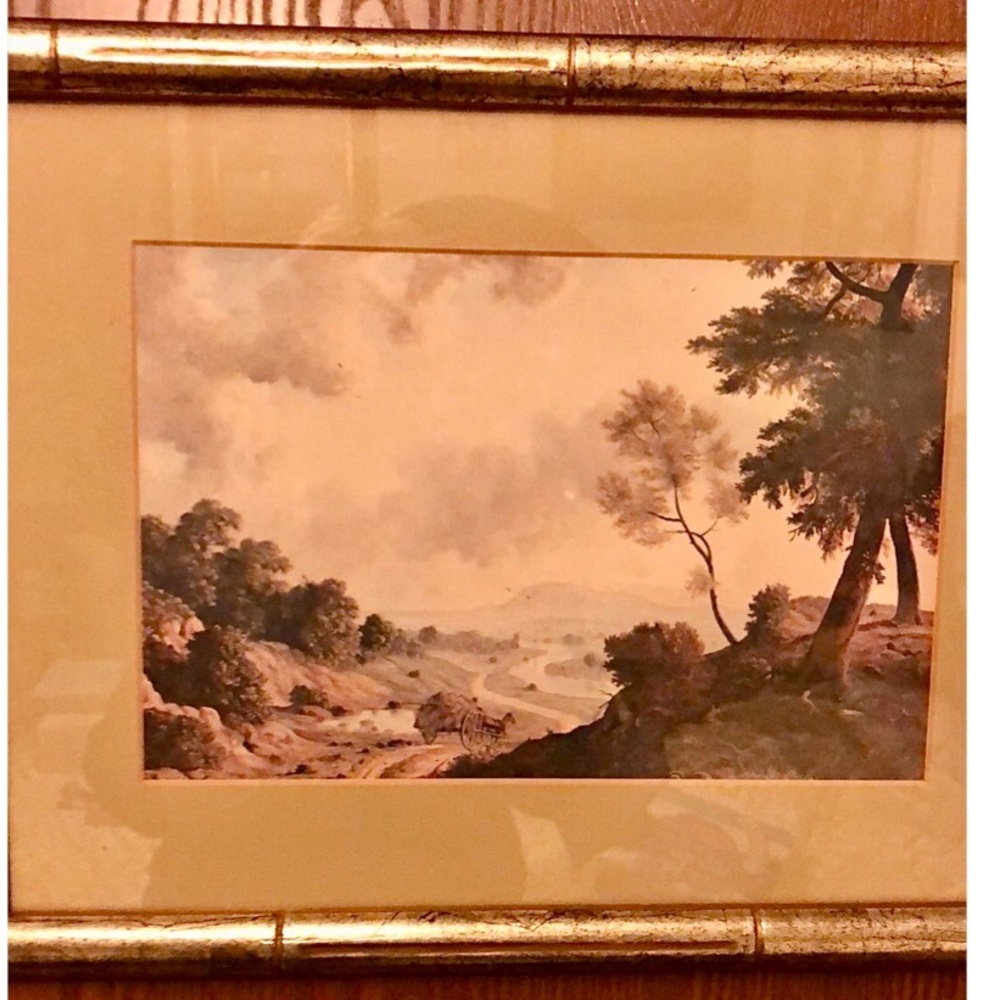 Vintage framed Art